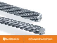 Канат стальной 42 мм ГОСТ 7668-80 ЛК-РО 6х36(1+7+7/7+14)+1