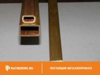 Труба медная профильная 4х9х1 МОБ ГОСТ 16774-2015