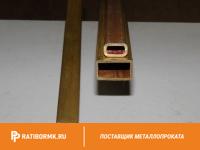 Труба медная профильная 5х10х1,5 М1Т ГОСТ 16774-2015