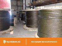 Канат стальной 3,8 мм ГОСТ 3066-80 6х7(1+6)+1х7(1+6)