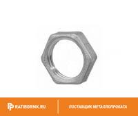 Контргайка стальная оцинкованная Ду 80 3'' ГОСТ 8965-75