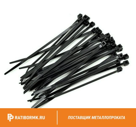 Кабельная стяжка 4,8х300 чер
