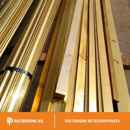 Полоса латунная 5х80 мм Л80