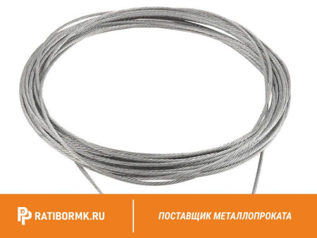 Канат стальной 49 мм ГОСТ 7669-80 ЛК-РО 6х36(1+7+7/7+14)+7х7(1+6)