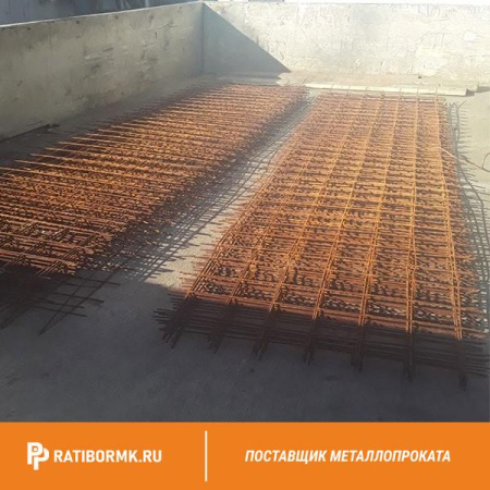 Сетка арматурная 50х250х10 мм А1 ГОСТ 23279-2012