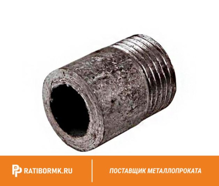 Бочонок стальной оцинкованный Ду 80 3'' ГОСТ 3262-75