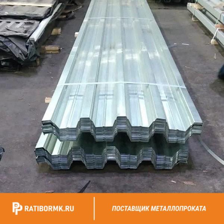 Профнастил оцинкованный Н60 0.6 мм