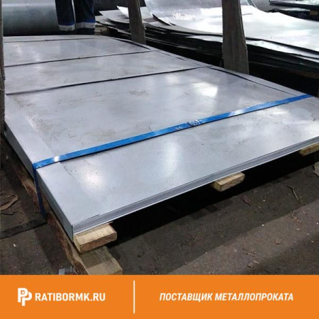 Лист нержавеющий 1,4х1000x2000 мм 12Х18Н10Т шлифованный