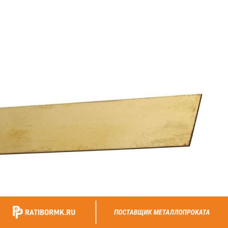 Полоса латунная 2х100 мм Л63